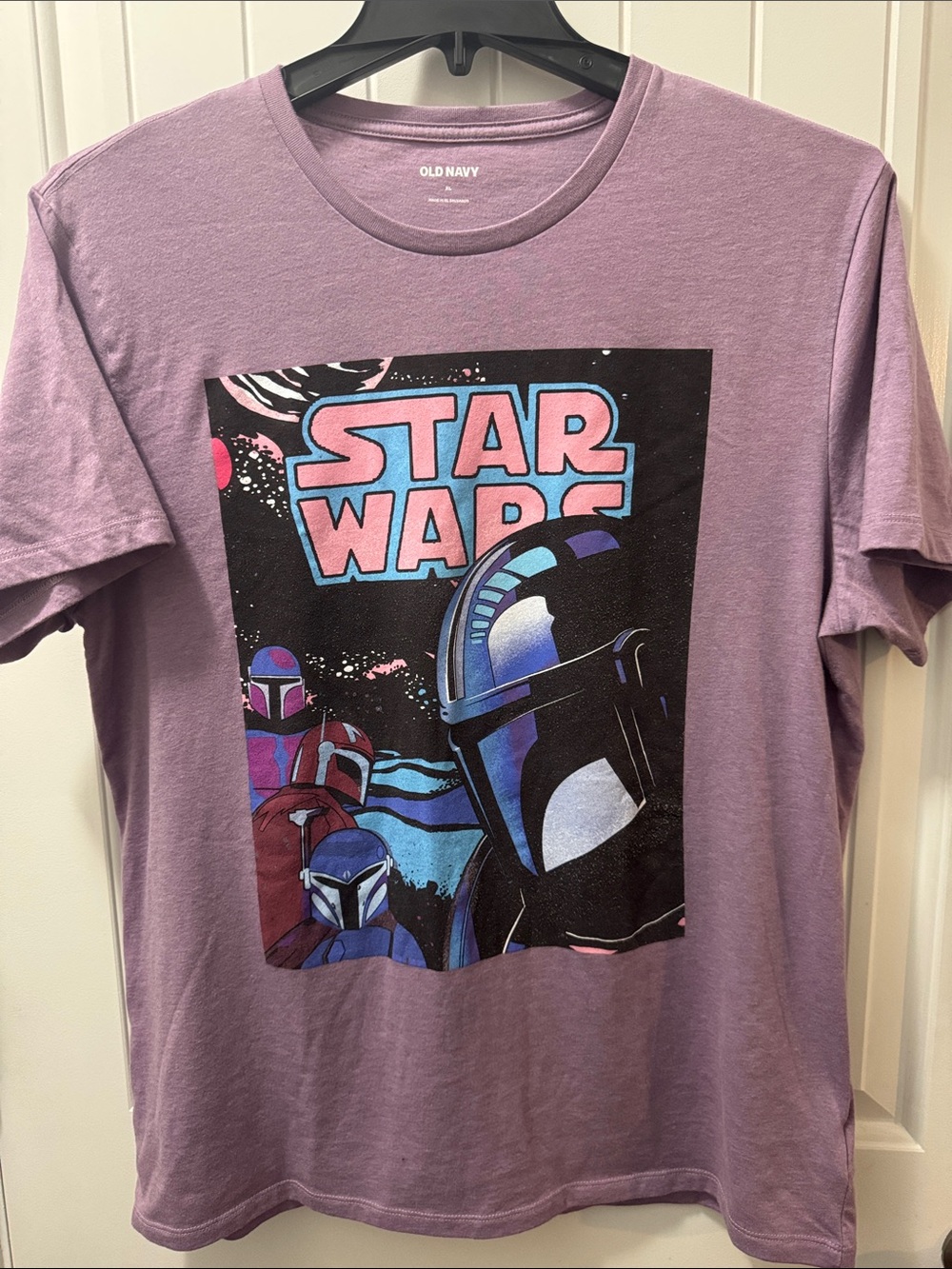 Old Navy Lavender Star Wars Graphic Tee